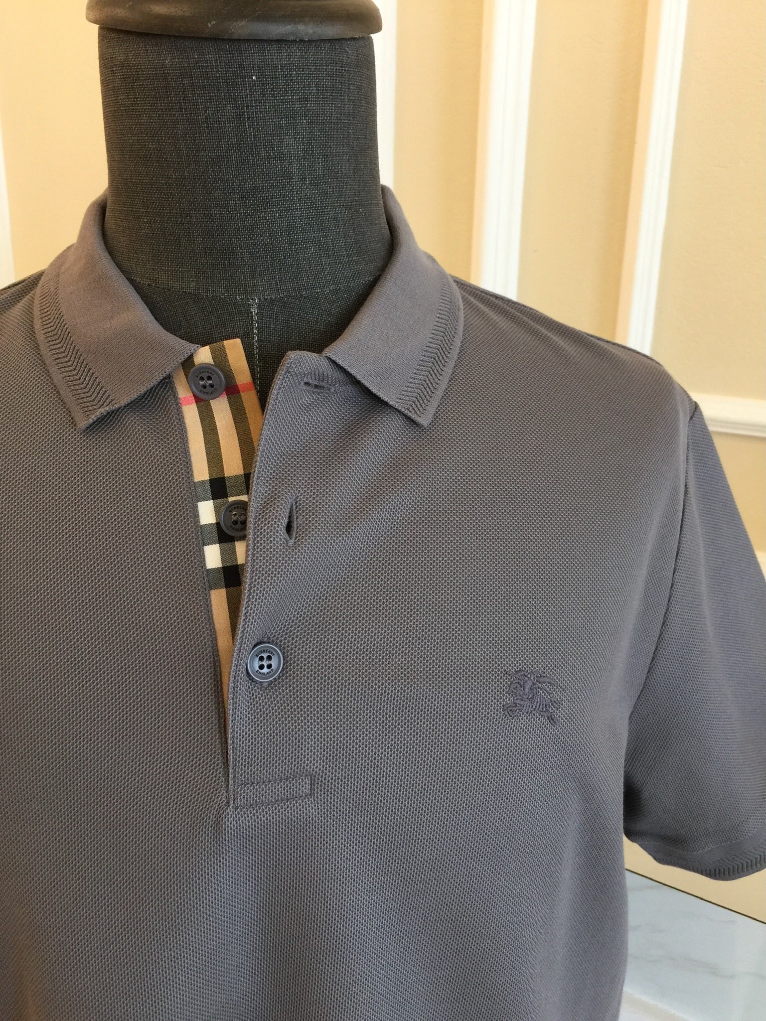 Burberry men's polo shirts on sale