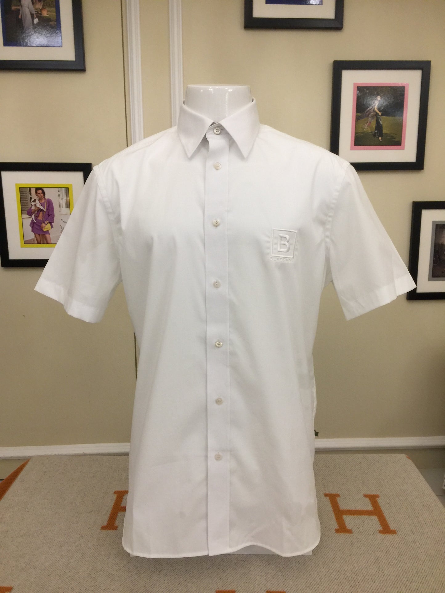 Burberry Men's Short Sleeve Shirt