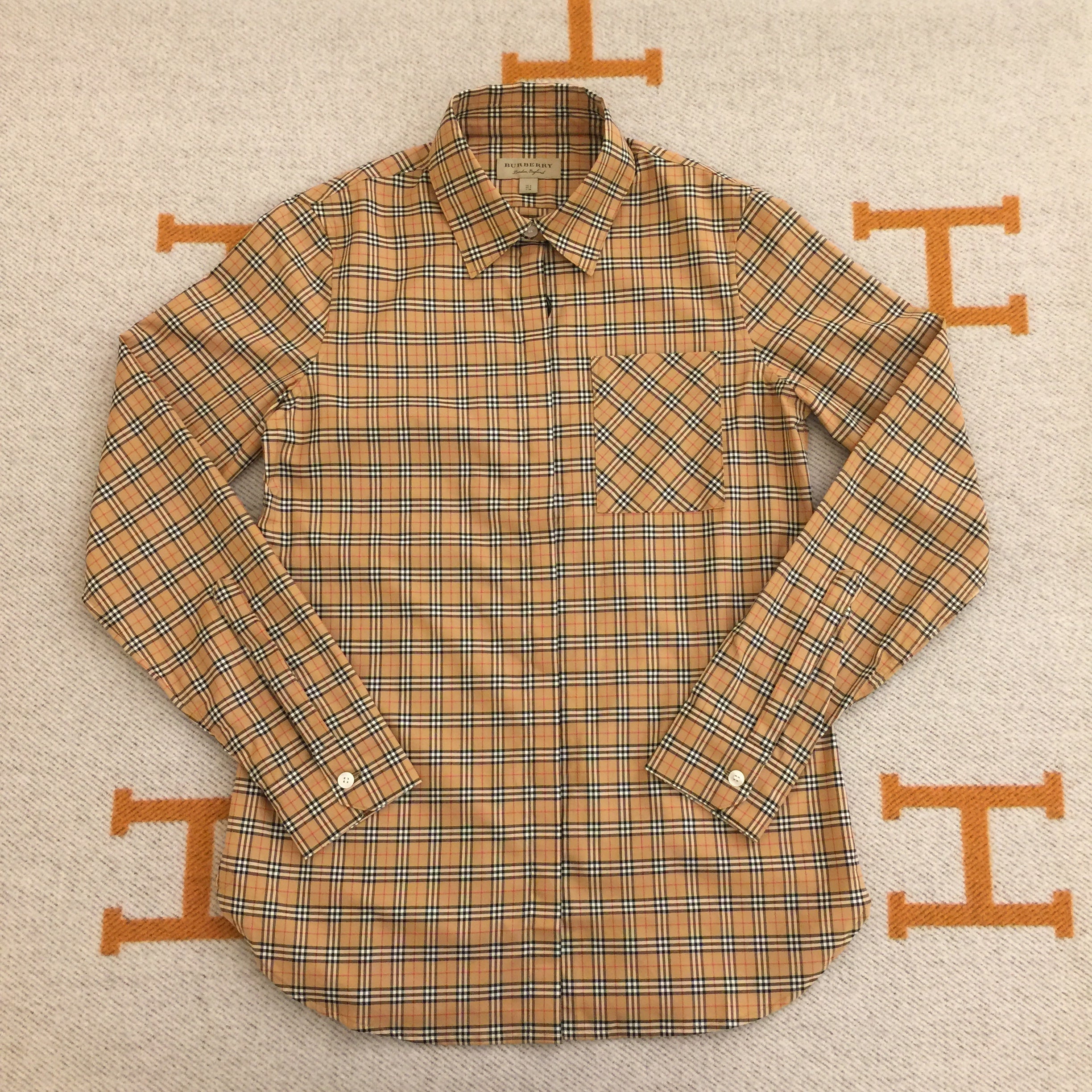 Burberry shirt outlet women's blouse