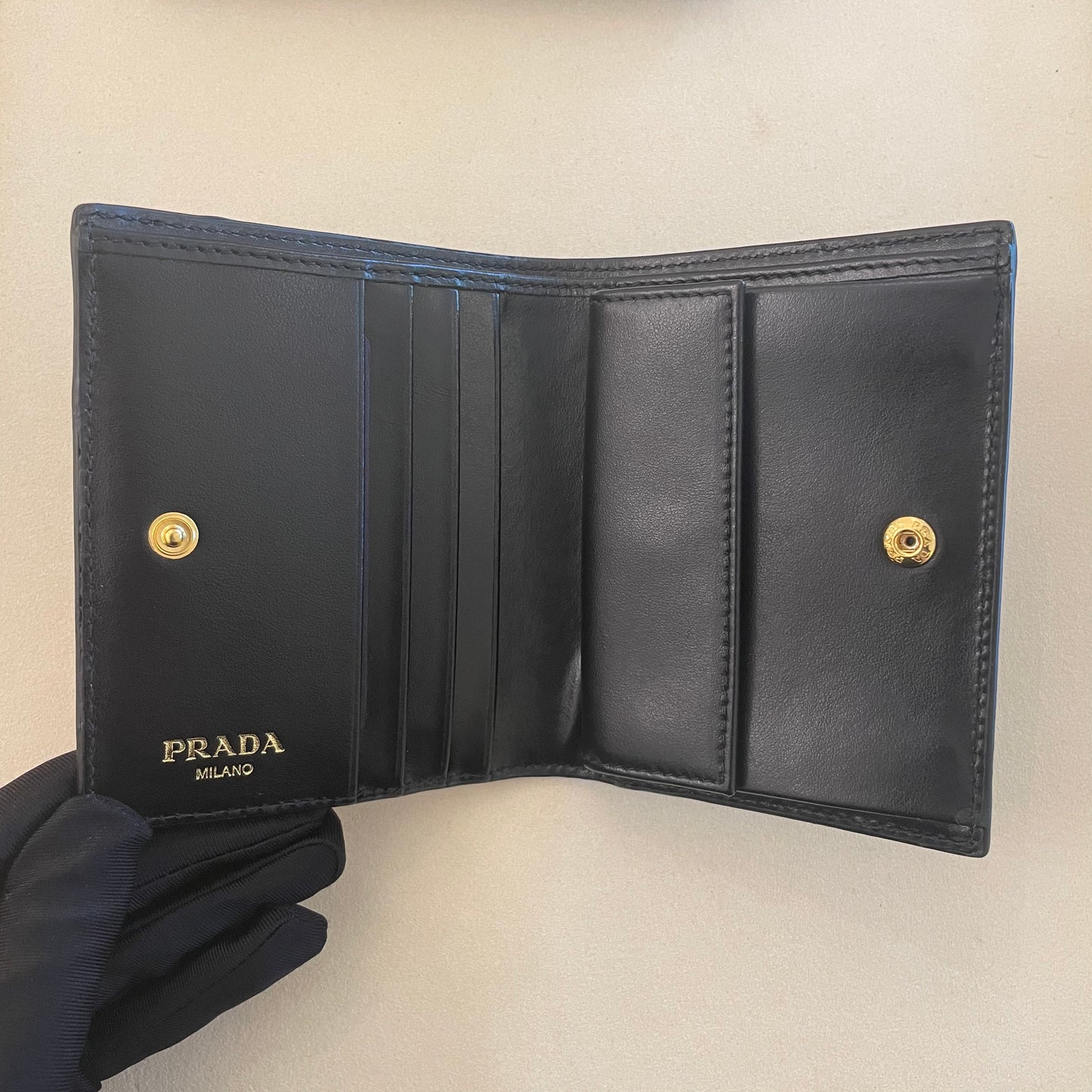 Prada Women's Compact Wallet