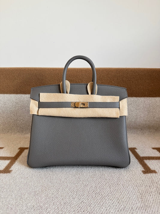 Hermès Birkin 25 Gris Meyer