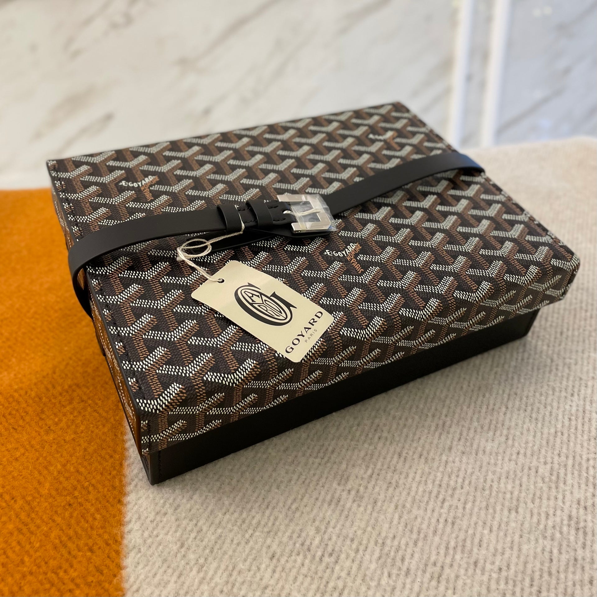 GoyardOfficial on X: *The Art of Father's Day by Goyard: the 8-piece watch  case #goyard #sogoyard #theartoffathersdaybygoyard   / X